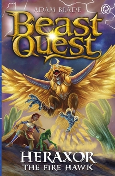 Paperback Orchard Books Beast Quest Heraxor the Fire Hawk Series 31 Book 3. Book