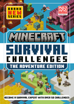 Hardcover Minecraft: Survival Challenges: The Adventure Edition Book