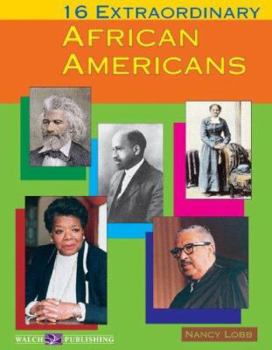 Paperback 16 Extraordinary African Americans Book