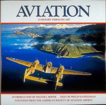 Hardcover Aviation: A History Through Art Book