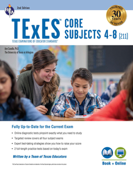 Paperback TExES Core Subjects 4-8 (211) Book + Online, 2nd Ed. Book