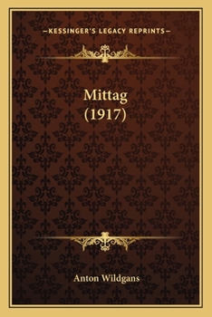 Paperback Mittag (1917) [German] Book