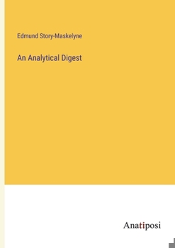 Paperback An Analytical Digest Book