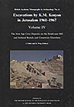 Hardcover Excavations by K.M. Kenyon in Jerusalem 1961-1967 Book