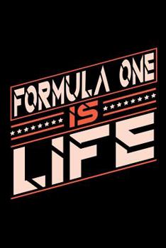 Paperback Formula One is Life: Graph Paper 5x5 Notebook for People who love their Sports and Hobbies Book