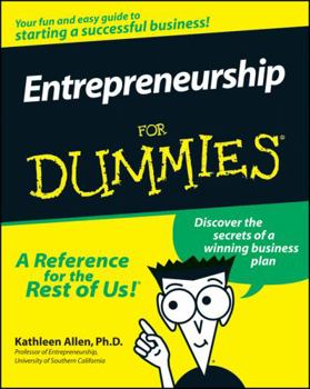 Paperback Entrepreneurship for Dummies Book
