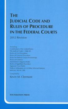 Paperback The Judicial Code and Rules of Procedure in the Federal Courts Book