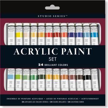 Misc. Studio Series Acrylic Paint (24) Book