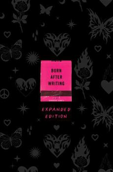Paperback Burn After Writing Expanded Edition Book
