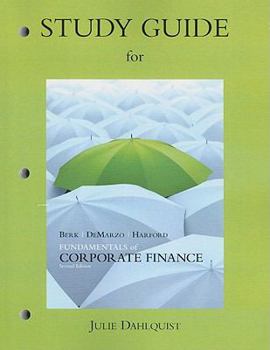 Paperback Study Guide for Fundamentals of Corporate Finance Book