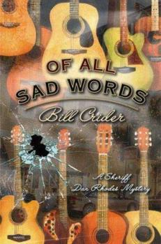 Hardcover Of All Sad Words Book