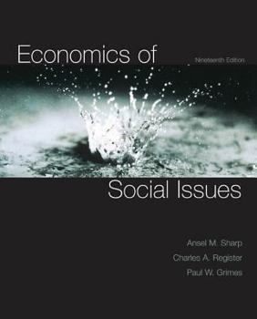 Paperback Economics of Social Issues Book