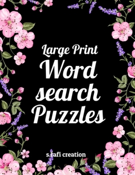 Large Print Wordsearch Puzzles: 80 themed wordsearches