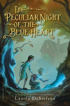 Hardcover The Peculiar Night of the Blue Heart Book