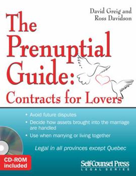 Paperback Prenuptial Guide: Contracts for Lovers Book