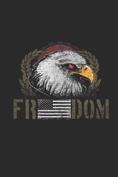 Freedom: Dotted Bullet Notebook (6" x 9" - 120 pages) ~ The United States of America Themed Notebook for Gift, Daily Journals, Diary