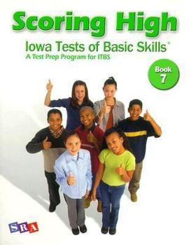 Paperback Scoring High: Iowa Tests of Basic Skills: Book 7 Book
