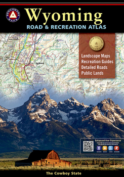 Paperback Wyoming Road & Recreation Atlas Book