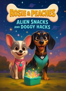Paperback Rosie and Peaches - Alien Snacks and Doggy Hacks Book