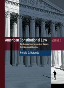 Paperback American Constitutional Law, Volume 2 - Liberties (Higher Education Coursebook) Book