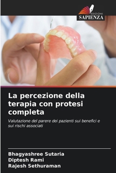 Paperback La percezione della terapia con protesi completa [Italian] Book