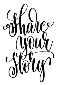Paperback Share Your Story: 6x9 College Ruled Line Paper 150 Pages Book