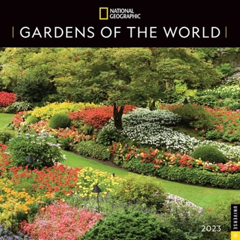 Calendar National Geographic: Gardens of the World 2023 Wall Calendar Book