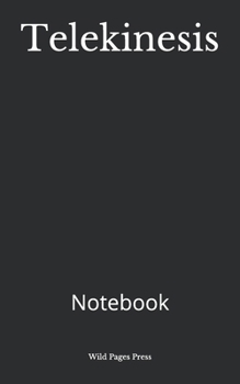 Paperback Telekinesis: Notebook Book