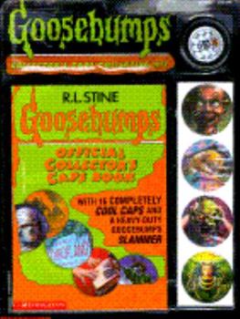 Paperback Goosebumps Official Collector's Caps Book with 16 Cool Caps and a Heavy-Duty Goosebumps Slammer Book