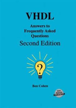 Paperback VHDL Answers to Frequently Asked Questions Book