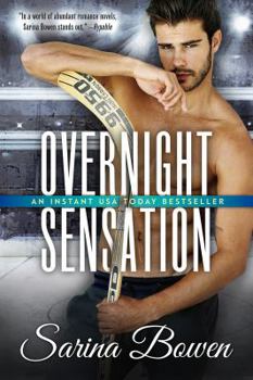 Paperback Overnight Sensation: A Hockey Romance Book