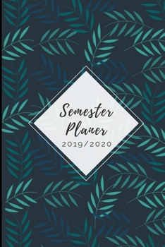 Semester Planer 2019 / 2020: A5 Coole Geschenkidee LINIERT zum Studium | Notizbuch für Studenten | Studienbeginn | Erstes Semester | Pruefung | Geburtstag | Terminkalender (German Edition)