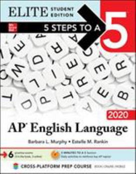 Paperback 5 Steps to a 5: AP English Language 2020 Elite Student Edition Book