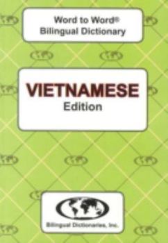 Paperback Vietnamese edition Word To Word Bilingual Dictionary Book