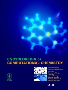 Hardcover Encyclopedia of Computational Chemistry Book