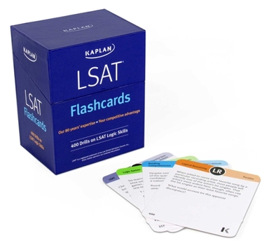 Paperback LSAT Prep Flashcards: 400 Drills on LSAT Logic Skills Book