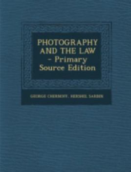 Paperback Photography and the Law Book