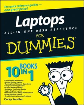Paperback Laptops All-In-One Desk Reference for Dummies Book