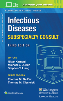 Paperback Washington Manual Infectious Disease Subspecialty Consult Book