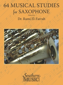 Paperback 64 Musical Studies for All Saxophones Book