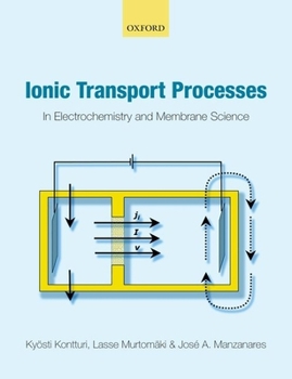 Paperback Ionic Transport Processes: In Electrochemistry and Membrane Science Book