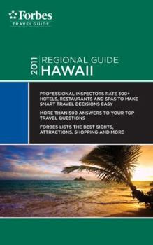 Paperback Forbes Travel Guide 2011 Hawaii Book