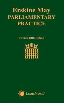 Hardcover Erskine May: Parliamentary Practice Book