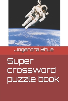 Paperback Super crossword puzzle book