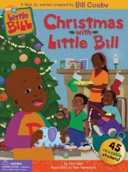 Paperback Christmas with Little Bill [With Stickers] Book