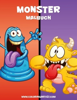Paperback Monster-Malbuch 1 [German] Book