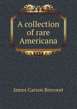 Paperback A collection of rare Americana Book