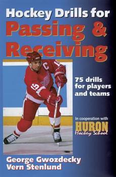 Paperback Hockey Drills for Passing & Receiving Book