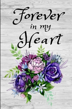 Pet Grief Journal: Guided Prompt Keepsake Workbook, Purple Rose