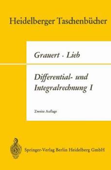 Paperback Differential- Und Integralrechnung I: Funktionen Einer Reellen Veränderlichen [German] Book